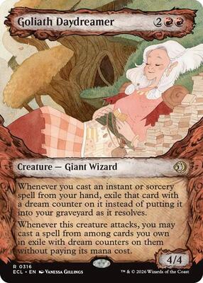 Goliath Daydreamer (Showcase) card from Lorwyn Eclipsed