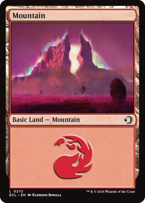 Mountain (0272) card from Lorwyn Eclipsed