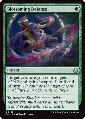 Blossoming Defense card from Lorwyn Eclipsed