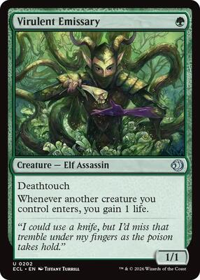 Virulent Emissary card from Lorwyn Eclipsed