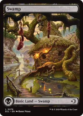 Swamp (0276) card from Lorwyn Eclipsed