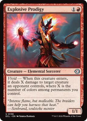 Explosive Prodigy card from Lorwyn Eclipsed