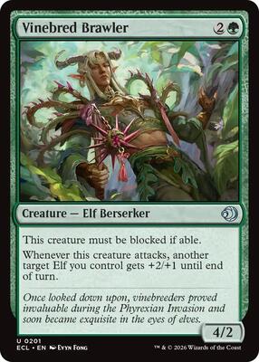 Vinebred Brawler card from Lorwyn Eclipsed