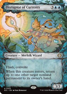Disruptor of Currents (Showcase) card from Lorwyn Eclipsed