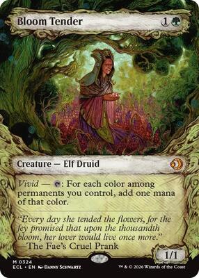 Bloom Tender (0324) (Showcase) card from Lorwyn Eclipsed