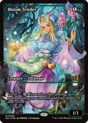 Bloom Tender (0390) (Showcase) card from Lorwyn Eclipsed