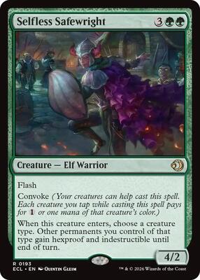 Selfless Safewright card from Lorwyn Eclipsed