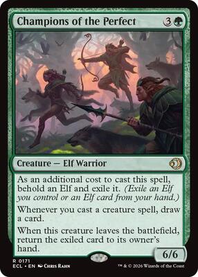 Champions of the Perfect card from Lorwyn Eclipsed