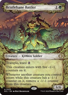 Bristlebane Battler (Showcase) card from Lorwyn Eclipsed