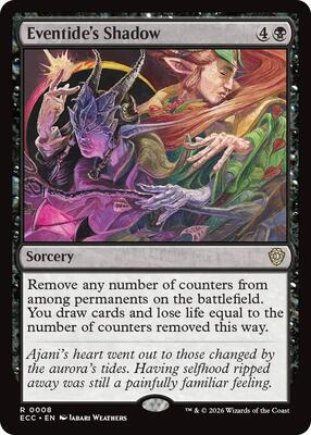 Eventide's Shadow card from Commander: Lorwyn Eclipsed