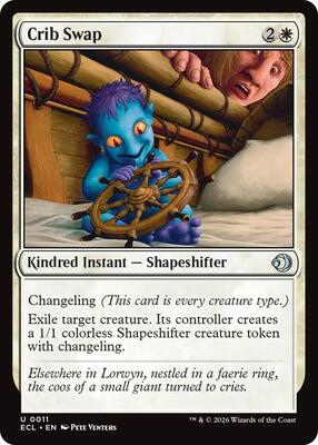 Crib Swap card from Lorwyn Eclipsed