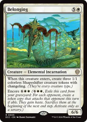 Belonging card from Commander: Lorwyn Eclipsed