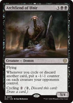 Archfiend of Ifnir card from Commander: Lorwyn Eclipsed