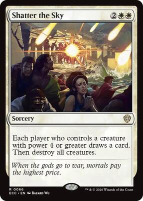 Shatter the Sky card from Commander: Lorwyn Eclipsed