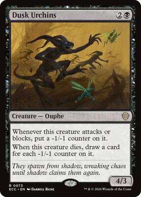 Dusk Urchins card from Commander: Lorwyn Eclipsed