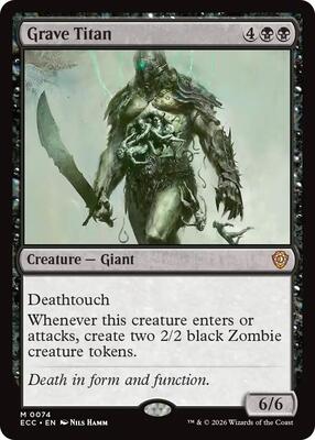 Grave Titan card from Commander: Lorwyn Eclipsed
