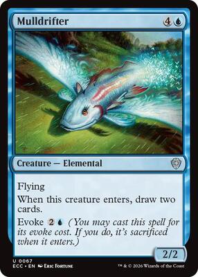 Mulldrifter card from Commander: Lorwyn Eclipsed