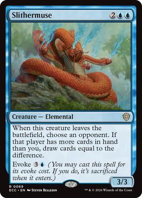 Slithermuse card from Commander: Lorwyn Eclipsed