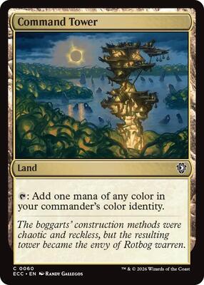Command Tower (0060) card from Commander: Lorwyn Eclipsed