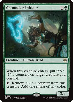 Channeler Initiate card from Commander: Lorwyn Eclipsed