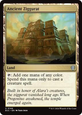 Ancient Ziggurat card from Commander: Lorwyn Eclipsed