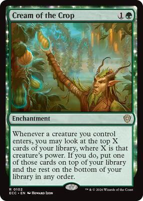 Cream of the Crop card from Commander: Lorwyn Eclipsed