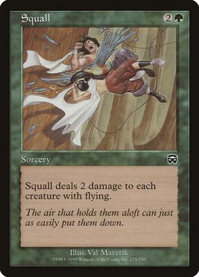 Squall card from Mercadian Masques