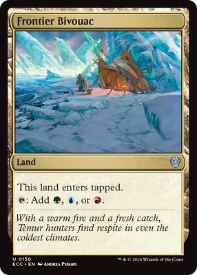 Frontier Bivouac card from Commander: Lorwyn Eclipsed