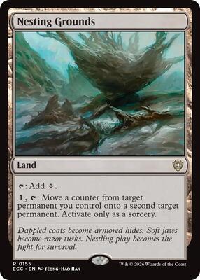 Nesting Grounds card from Commander: Lorwyn Eclipsed