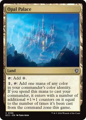 Opal Palace card from Commander: Lorwyn Eclipsed