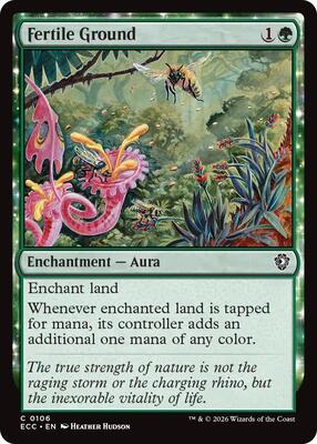 Fertile Ground card from Commander: Lorwyn Eclipsed
