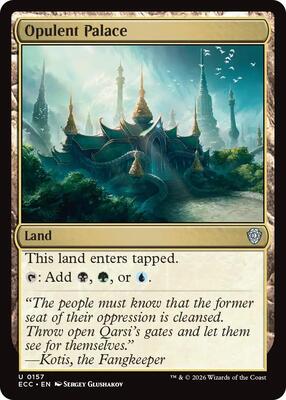 Opulent Palace card from Commander: Lorwyn Eclipsed