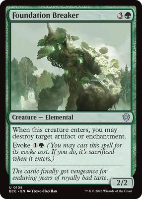 Foundation Breaker card from Commander: Lorwyn Eclipsed