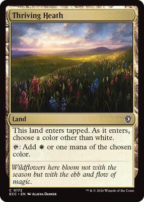 Thriving Heath card from Commander: Lorwyn Eclipsed