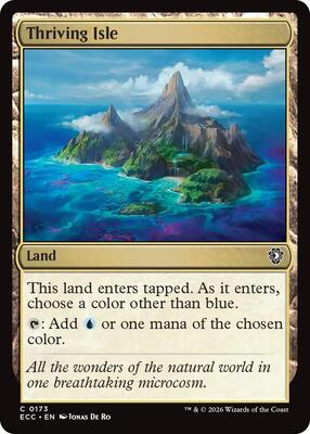 Thriving Isle card from Commander: Lorwyn Eclipsed