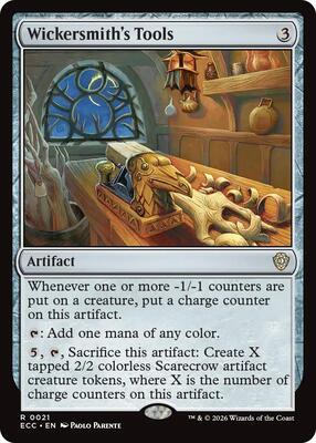 Wickersmith's Tools card from Commander: Lorwyn Eclipsed