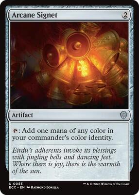 Arcane Signet (0055) card from Commander: Lorwyn Eclipsed