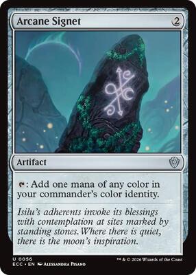 Arcane Signet (0056) card from Commander: Lorwyn Eclipsed