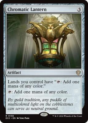 Chromatic Lantern card from Commander: Lorwyn Eclipsed