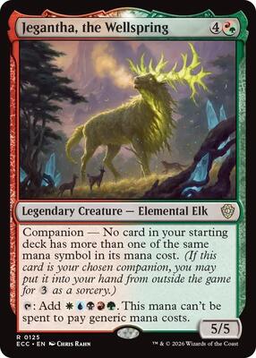 Jegantha, the Wellspring card from Commander: Lorwyn Eclipsed