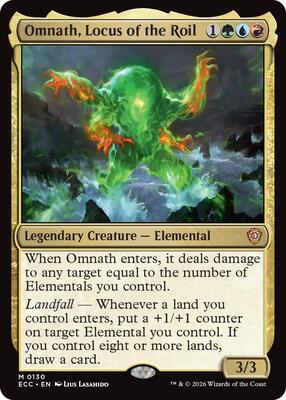 Omnath, Locus of the Roil card from Commander: Lorwyn Eclipsed