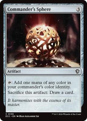 Commander's Sphere card from Commander: Lorwyn Eclipsed