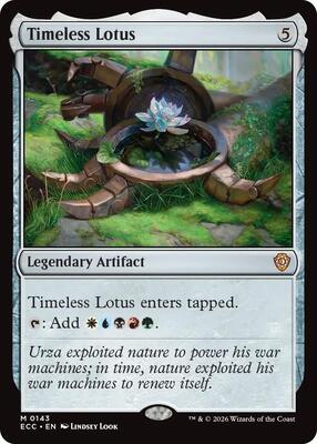 Timeless Lotus card from Commander: Lorwyn Eclipsed
