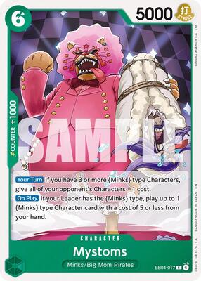 Mystoms card from The Azure Sea's Seven