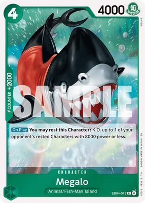 Megalo card from The Azure Sea's Seven