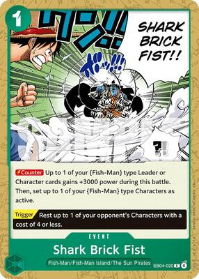 Shark Brick Fist card from The Azure Sea's Seven