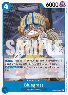 Bluegrass card from The Azure Sea's Seven