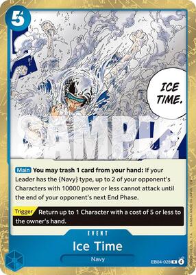 Ice Time card from The Azure Sea's Seven