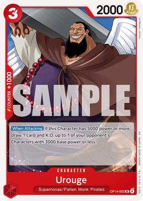 Urouge card from The Azure Sea's Seven