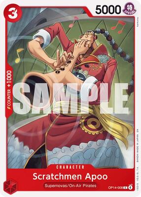 Scratchmen Apoo card from The Azure Sea's Seven